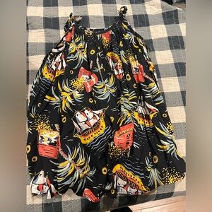 Rockabilly Baby Trashy Diva Pirates Treasure Kids Dress
